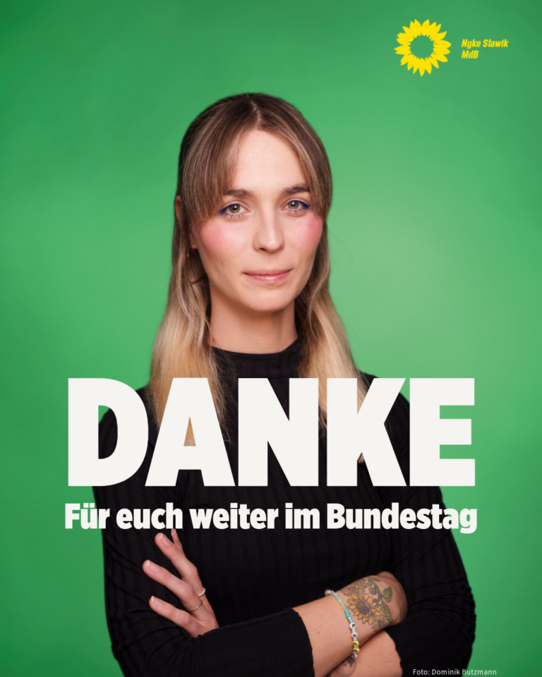 Danke – Für euch weiter im Bundestag