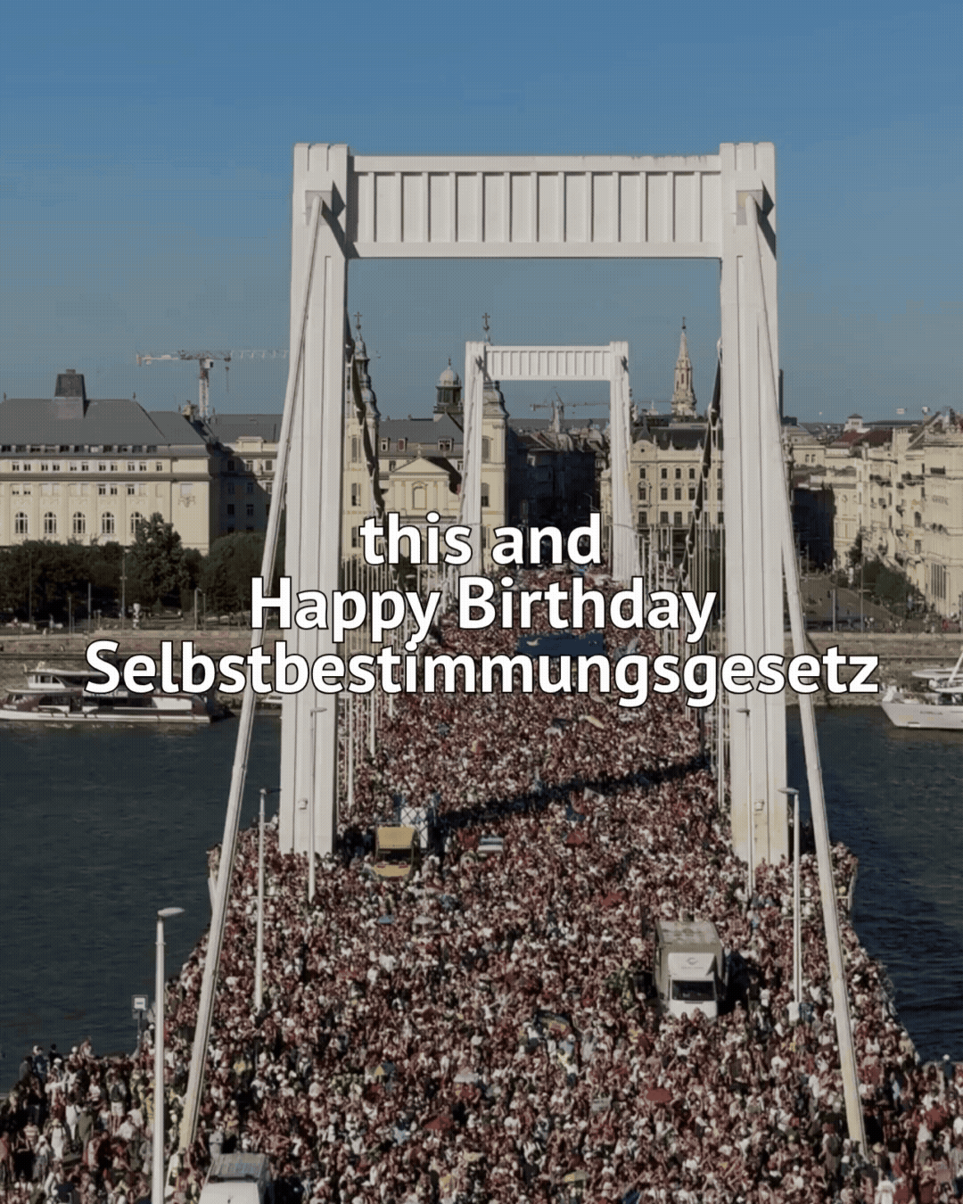 this and Happy Birthday Selbstbestimmungsgesetz