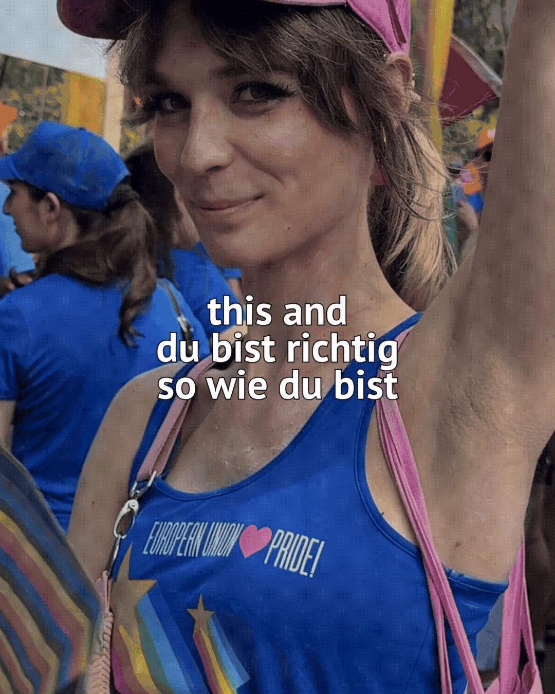this and du bist richtig so wie du bist