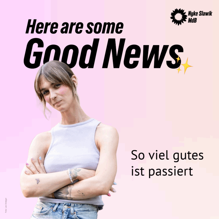 Here are some Good News ✨