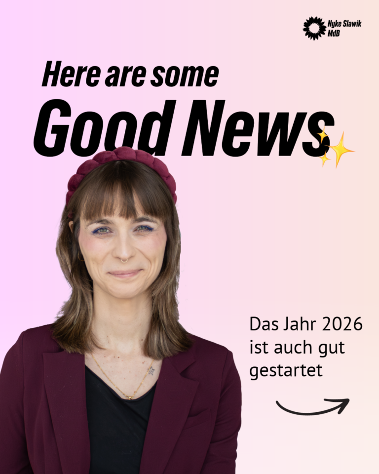 Here are some Good News ✨